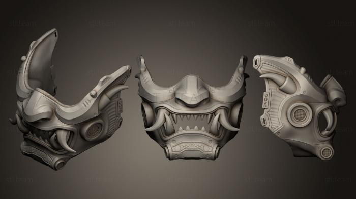 3D model Samurai Mask IV (STL)